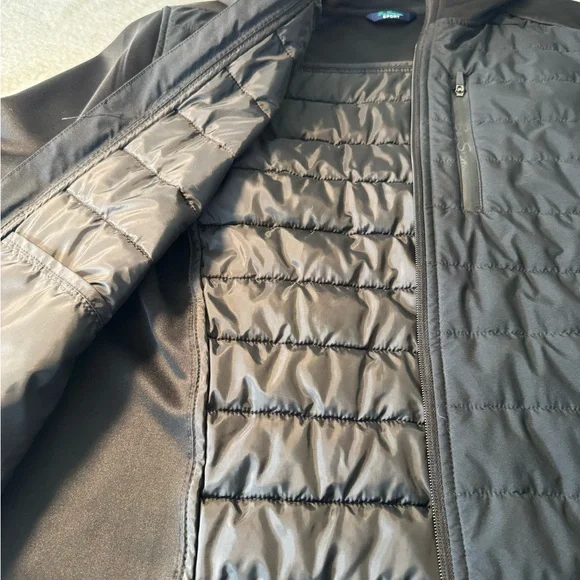 Ben Sherman Black Quilted Utility Jacket - Picture 3 of 13